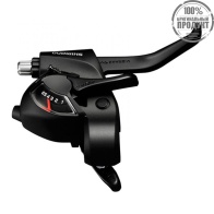 Шифтер/тормозная ручка Shimano Tourney, EF41, прав, 6ск, тр. 2050мм, черный, б/уп.