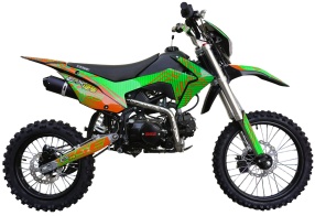 Питбайк BSE EX125 17/14 Green Orange Ant (020)