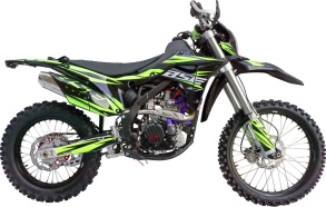 Эндуро / кроссовый мотоцикл BSE Z7 Green Blast (120)