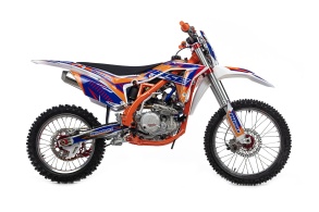 Эндуро мотоцикл BSE Z8 300e 21/18 Blue Orange Black 1