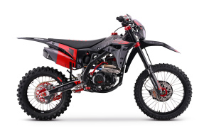 Эндуро / кроссовый мотоцикл BSE Z8 Twin Grey/red