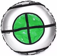 Тюбинг Hubster Ринг Plus серый/зеленый (120см)