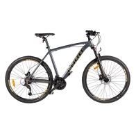 Велосипед CORD "Horizon" 27,5", Серый Матовый, С Дисковыми Гидравлическими Тормозами (2023)
