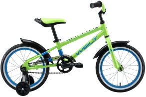 Велосипед Welt Dingo 16 2020 Acid Green/Blue Р:8