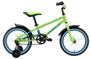 Велосипед Welt Dingo 16 2021 Acid Green/Blue Р:8