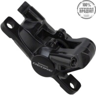 Калипер гидравлический Shimano M6000, post mount, полимерн. колодк. G01S, без адапт., черный