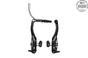 Тормоз Shimano v-br Alivio, T4000, задн, колодки S65T, черный