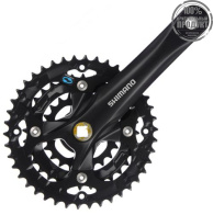 Система Shimano Acera, M361, 170мм, Кв, 42/32/22T, защ, черн