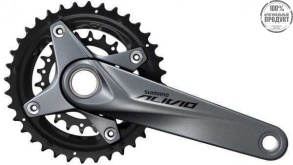 Система Shimano Alivio, M4050-B2, 9ск., 170мм, ин.вал, 36/22T, CL:51.8мм