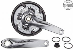 Система Shimano Alivio, M4050, 9ск., 170мм, ин.вал, 40/30/22T, с защ.