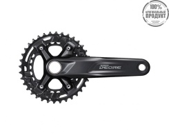 Система Shimano Deore, M4100-2, для 2x10ск, 170мм, ин.вал, 36-26T без каретк., для CL:48,8мм