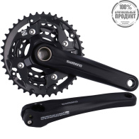 Система Shimano Acera MT300-3, 175мм, 40/30/22T, без защиты, черный, для 9ск.