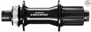 Втулка задняя Shimano Deore, M6010-B, 32 отв, 8/9/10ск, C.Lock, под полую ось, OLD 148мм, черный