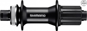 Втулка задняя Shimano MT400, 36 отв, 8-11 ск, C.Lock, под ось 12мм(без оси), OLD 142мм, цв. черный