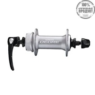 Втулка передняя Shimano Deore, M6000, 32 отв, C.Lock, QR, серебро