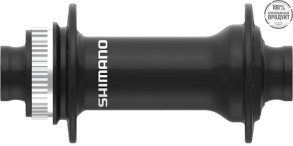 Втулка передняя Shimano с, 32 отв, Center Lock, под ось 15мм(без оси), OLD 100мм, черный