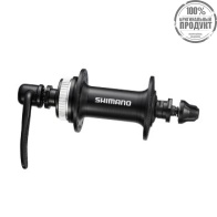 Втулка передняя Shimano RS300, 36 отв, QR 129мм, черный