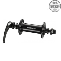 Втулка передняя Shimano RS400, 32 отв, QR 133мм, черный