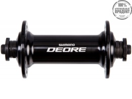 Втулка передняя Shimano Deore, T610, 36 отв, QR, черный