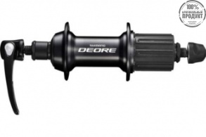 Втулка передняя Shimano Deore, T610, 32 отв, QR, черный