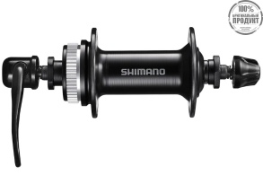 Втулка передняя Shimano TX505, 36 отв, QR, C.Lock, без кожуха, цв. черный