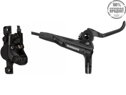 Тормоз дисковый Shimano, MT501, BL(лев)/BR-MT500(передн), полимер. колодк., 1000мм, черный