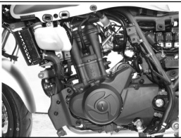 Двигатель в сборе 250cc SYM