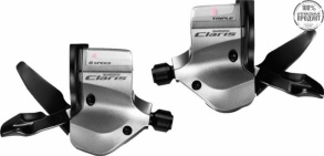 Шифтер Shimano Claris, 2400, лев/пр, 2x8ск, тр.+оплетплоск. руля