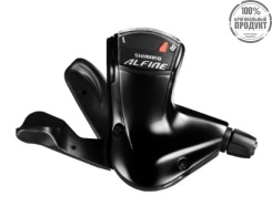 Шифтер Shimano Alfine, S7000-8, черн, 8ск, трос+оплетСJ-S7000-8