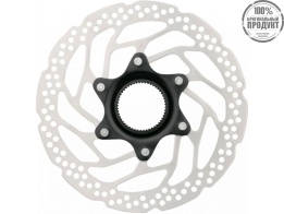 Тормозной диск Shimano RT30, 203мм, C.Lock, только для пластиковых колодок