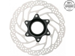 Тормозной диск Shimano RT30, 203мм, C.Lock, только для пластиковых колодок