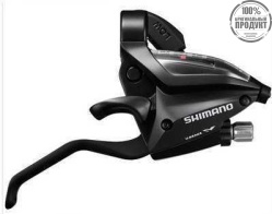 Шифтер/тормозная ручка Shimano Tourney, EF500, прав, 8ск, тр., черный