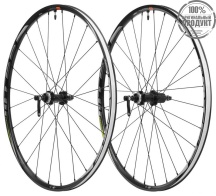 Комплект колес Shimano MT-500, F:15/R12мм E-THRU, 27,5" 11ск., C.Lock, OLD 100/142,