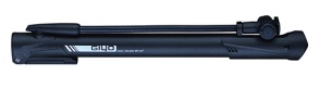 Велосипедный насос Giyo GM-64P пластик, 120 PSI (8атм), T-образная ручка, шланг, упор для ног, Prest