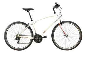 Велосипед Stark'24 Terros 28.2 V белый матовый/красный, серый
