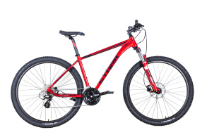 Велосипед Stark'24 Router 29.3 HD ярко-красный/темно-фиолетовый