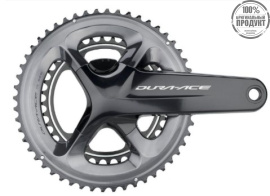 Система Shimano Dura-Ace, R9100-P, 172,5 мм, ин.вал, 50/34T без каретк. с измерит. мощности