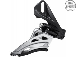 Переключатель передний Shimano Deore, M4100-D, side-swing, direct mount, для 2x10ск, уг.:64-69, для