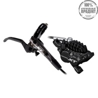 Тормоз дисковый Shimano, XT M8000(лев)/BR-M8020(передн), гидролин. 1000мм, без адапт, металл. колод.