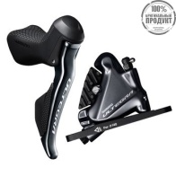 Шифтер/тормозная ручка Shimano Ultegra Di2, ST-R8070/BR-R8070, левый, на 2ск. под диск. торм. полиме