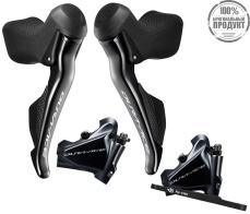 Шифтер/тормозная ручка Shimano Dura-Ace, ST-R9120/BR-R9170, левый, на 2ск. под диск. торм. ротор. 14