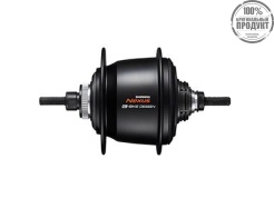 Втулка планетарная Shimano C7000, 5ск, Nexus, под C.Lock, под v-brake, 32 отв., 135x1187мм, Черный