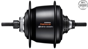 Втулка планетарная Shimano C7000, 5ск, Nexus, под v-brake, 36 отв., 135x1187мм, черный