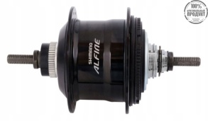 Втулка планетарная Shimano Alfine S7001, 11ск, под C. Lock, 32 отв., 135x187мм, Черный