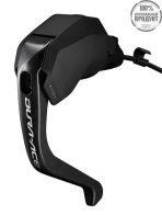 Шифтер/тормозная ручка Shimano Dura-Ace Di2, ST-R9180, лев, 2ск., с проводом 85мм, c тросом перекл.