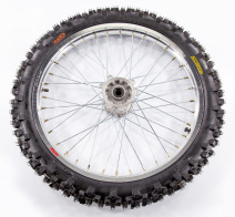 Колесо переднее в сборе 1,60*21 ось 20мм BSE Z3 Z4 Z5 Z6 Z11