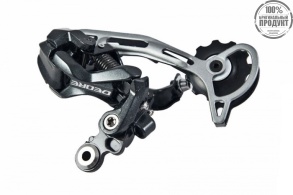 Переключатель задний Shimano Deore RD-M592-SGS, 9, 11 - 36, под петух, подвод - прямой, черный, KRDM