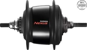 Втулка планетарная Shimano Nexus, C6001, 36 отв, 8ск, д. рол.тор, 132x184мм, черный, б/уп.