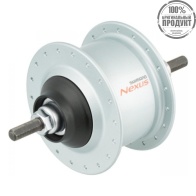 Втулка планетарная Shimano Nexus, C6011, 36 отв, 8ск, д. рол.тор, 132x184мм, серебро, б/уп.