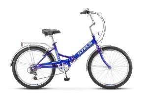 Велосипед STELS Pilot-750 24" Z010 (16" Синий)